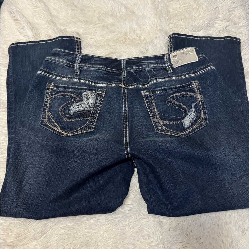 Silver Blue Women's Jeans